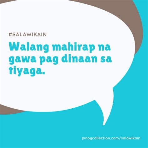 Kasabihan Tungkol Sa Ating Kalikasan