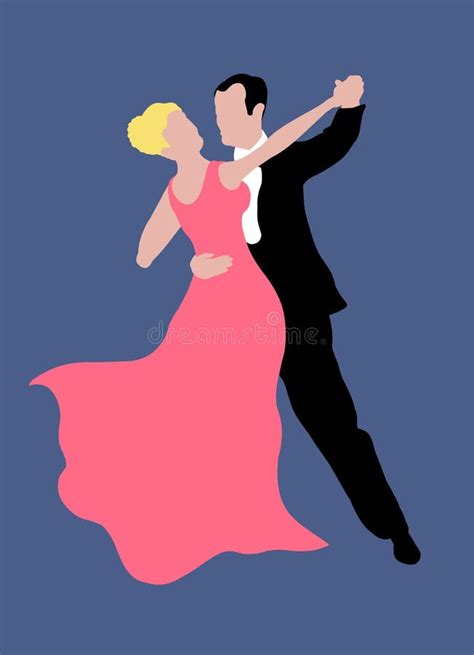 Dancing Couple Stock Illustration Illustration Of Dancing 556194