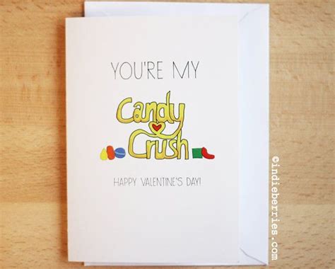 you re my candy crush funny geek valentines day love etsy geek valentine cute valentines