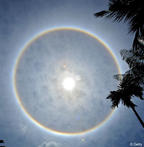 Dazzling Image Of A Full Circle Rainbow Daily Mail Online