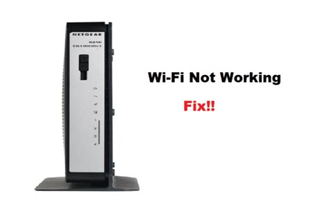 4 Ways To Fix Netgear Cg3000dv2 Wi Fi Not Working Internet Access Guide