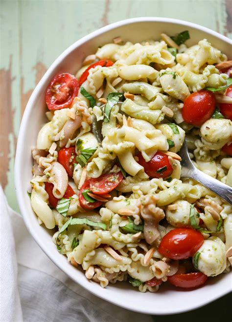 Pasta Salad With Mozzarella Balls