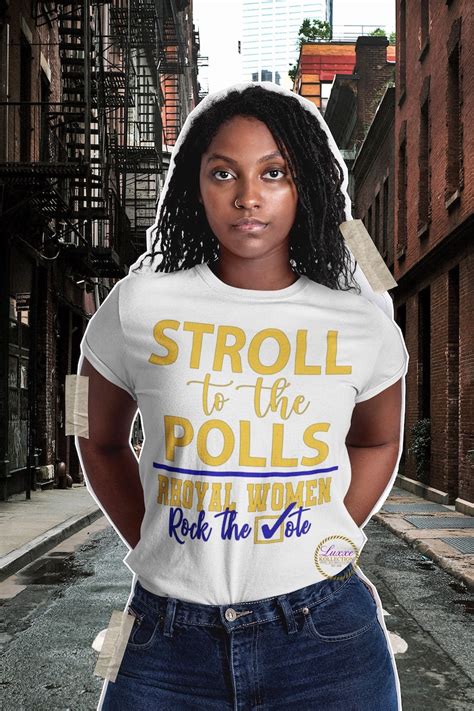 Stroll To The Polls Rhoyal Women Rock The Vote Sgrho Etsy