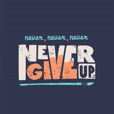 Never Give Up Motivational Posterinspirational Postergym Posterall