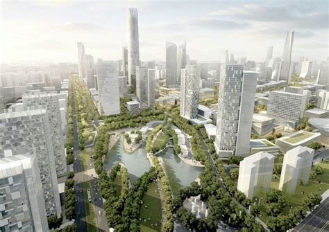 Beijing Central Business District Expansion Som