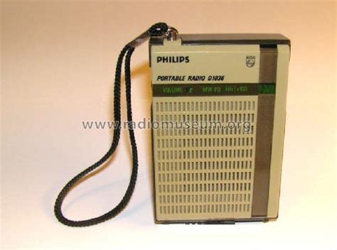 Portable Radio D1036 30 Radio Philips Eindhoven Tubes International