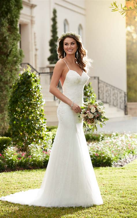 Get it from weekend wedding dress on etsy for $900. Sheath Wedding Dress with Low Back | Stella York