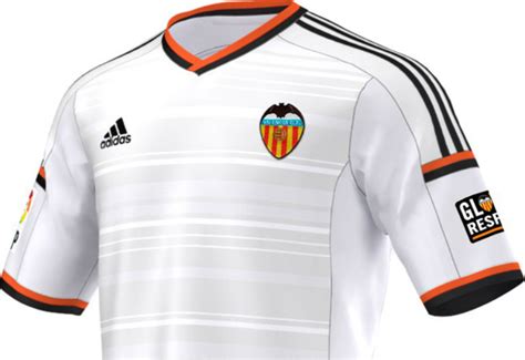 Valencia 2014 2015 Adidas Home Kit 1415 Kits Football Shirt Blog