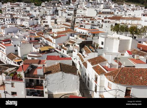 The Spanish White Washed Village Of Mijas Pueblo Andalusia Malaga