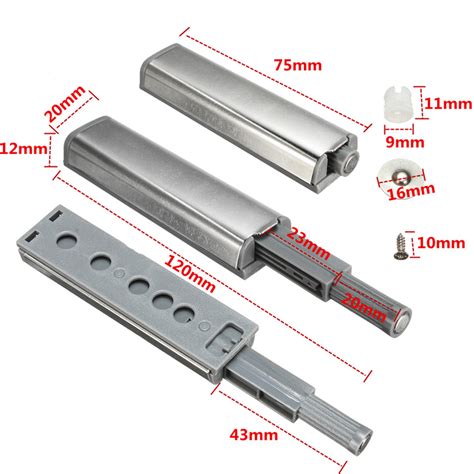 Cabinet Push Open Catch Touch Latch Magnetic Tip Damper Buffer Drawer