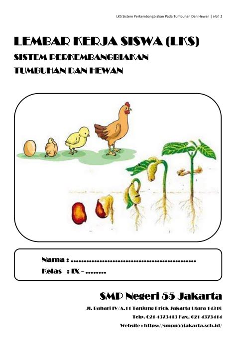 Contoh Soal Sistem Reproduksi Tumbuhan Dan Hewan Kelas 9 Berkas Belajar