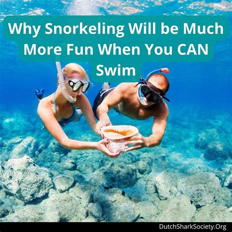 Do You Need To Know Swimming For Snorkeling Dutch Shark Society