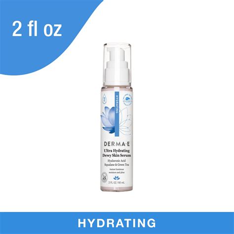 Derma E Ultra Hydrating Dewy Skin Hyaluronic Acid Serum For Face Anti