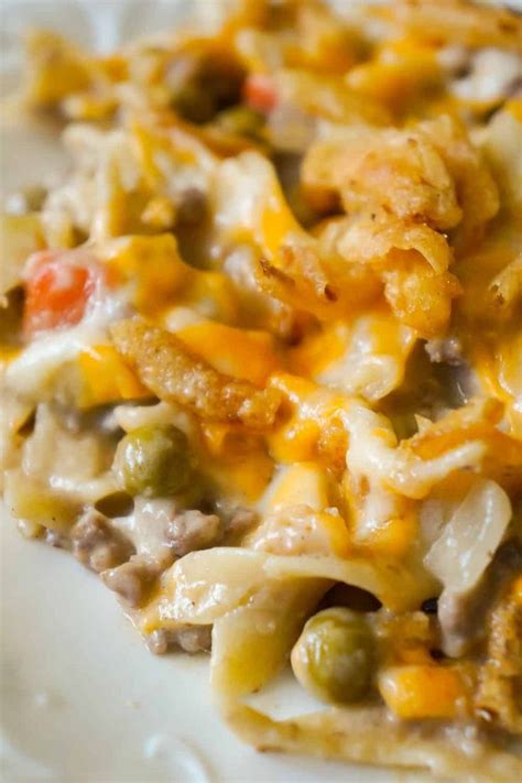 Use that bag of egg noodles in your pantry for dinner tonight with these delicious recipes. Hamburger Noodle Casserole is an easy ground beef ...