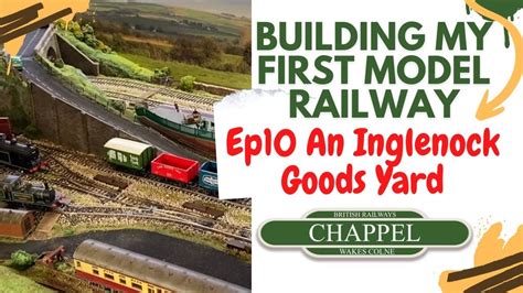 Building My First Model Railway Making The Goods Yard Youtube