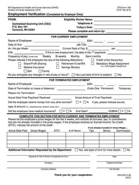 Employment Verification Form Attachment I 3 Fill Out And Sign