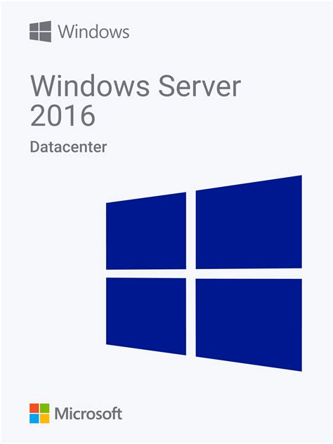 Купить ключ активации Microsoft Windows Server 2016 Datacenter