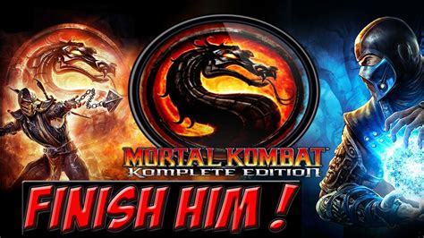 Mortal Kombat Komplete Edition Finish Him Youtube