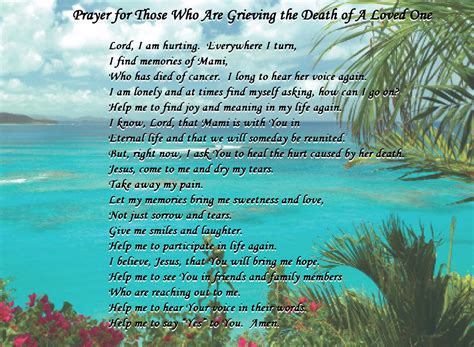 Prayer For Loss Of Loved One Quotes Quotesgram
