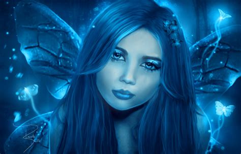 Blue Fairy By Priscila Santos