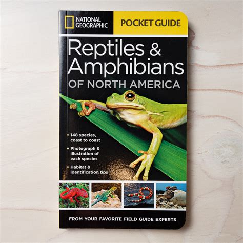 National Geographic Pocket Guide To Reptiles And Amphibians Of North