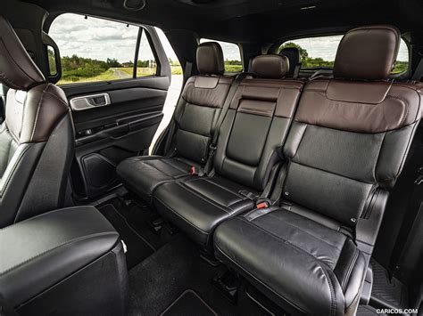 2019 Ford Explorer Plug In Hybrid Platinum Euro Spec Interior Rear