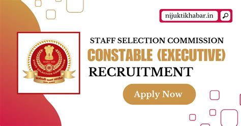 SSC Constable Recruitment 2023 Apply Now Online For 7547 Constable