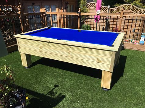 7ft Rustic Outdoor Pool Table