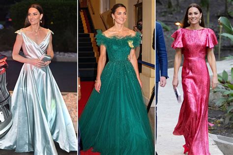 Kate Middleton Goes Glam See Her Three Dazzling Style Moments From The