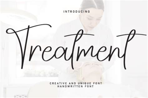 Treatment Font By Andikastudio · Creative Fabrica