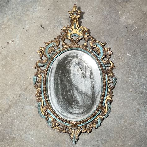 Antique Painted Mirror