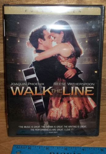 Walk The Line DVD Starring Joaquin Phoenix Reese Witherspoon New Z EBay
