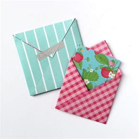 Easy Square Origami Envelopes — Gathering Beauty