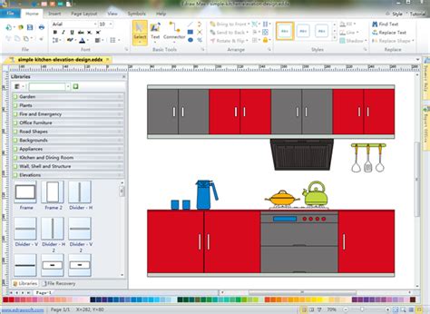 The how to design a kitchen page guides you through the whole process. Kitchen Layout Tool