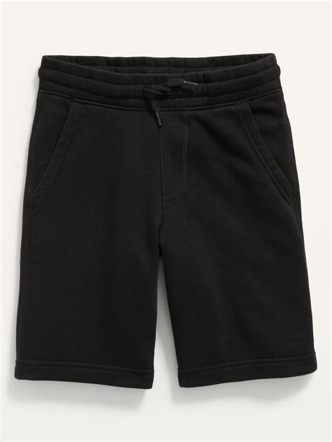 Flat Front Fleece Jogger Shorts For Boys Old Navy