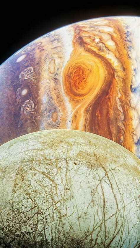 🔥 Download Jupiter And It S Moon Europa Space Artwork Pla By Laurenm98