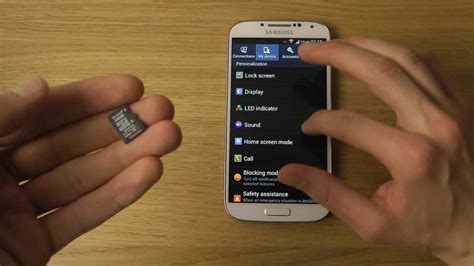 Adoptable sd card is an android feature that allows an external sd card to be used as internal storage. Samsung Galaxy S4: How To Install & Format a Micro SD Card ...