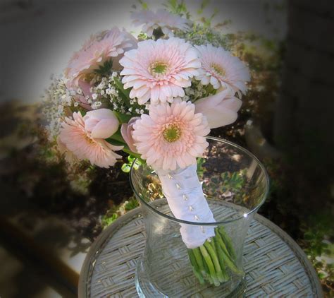 They typically feature delicate petals and stems, so a bit of care is required. La Jolla Village Florist: Pale Pink Bridal Bouquet