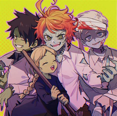 Pin By Carol A Antimatéria On The Promised Neverland Neverland Neverland Art Anime Halloween