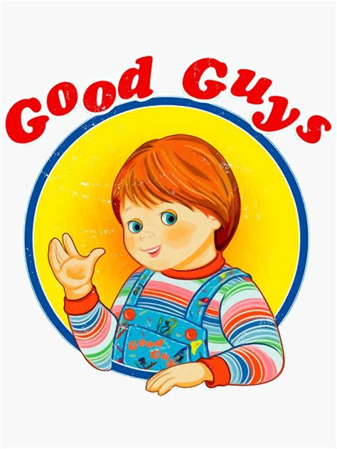 Chucky Good Guys Sticker By Gigi Gabutto In 2020 Chucky Tattoo