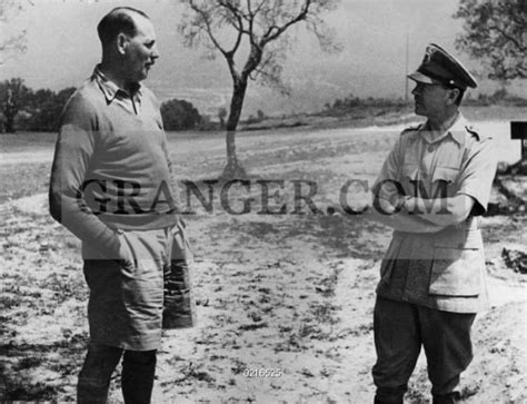 Image Of Alexander And Leese C1943 British General Sir Harold Alexander Right And Lieutenant