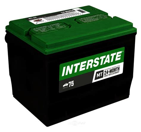 Car Battery Mt Interstate Mt 75 Vehicle Starting Batteries Mega Tron