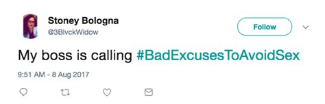 25 Bad Excuses To Avoid Sex Gallery Ebaum S World