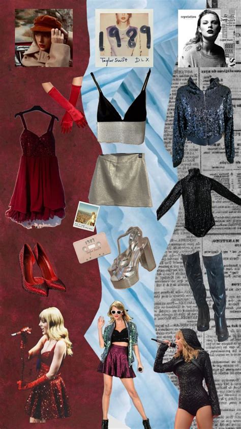 Check Out Thatbookwormswiftie S Shuffles Eras Tour Outfits Red Taylor Reputation In