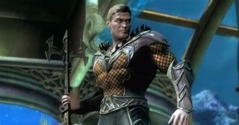 Aquaman Injustice Gods Among Us Gameplay Trailer Ed Boon Teases