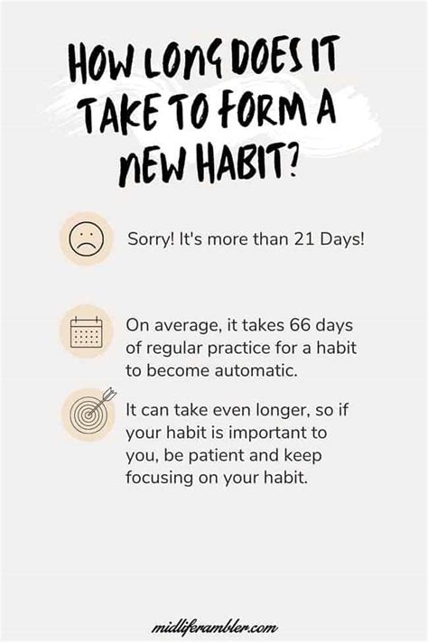 15 Tips To More Easily Form New Habits Midlife Rambler