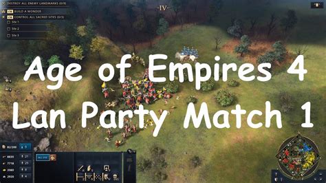 Age Of Empires 4 Lan Party Match 1 Havent Played Aoe In Years Youtube