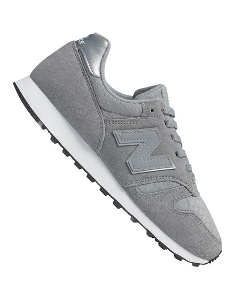 Womens 373 Trainer Grey New Balance Grey Trainers Black Rubber