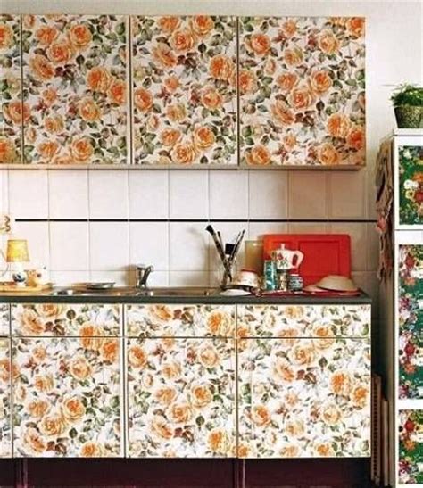Wallpaper Cabinets Kitchen Wallpaper Wallpaper