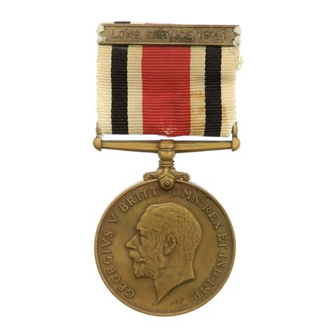 George V Special Constabulary Long Service Medal Bar Long Service